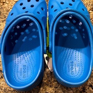 CROCS Kids Comfort Clogs - Bright Blue